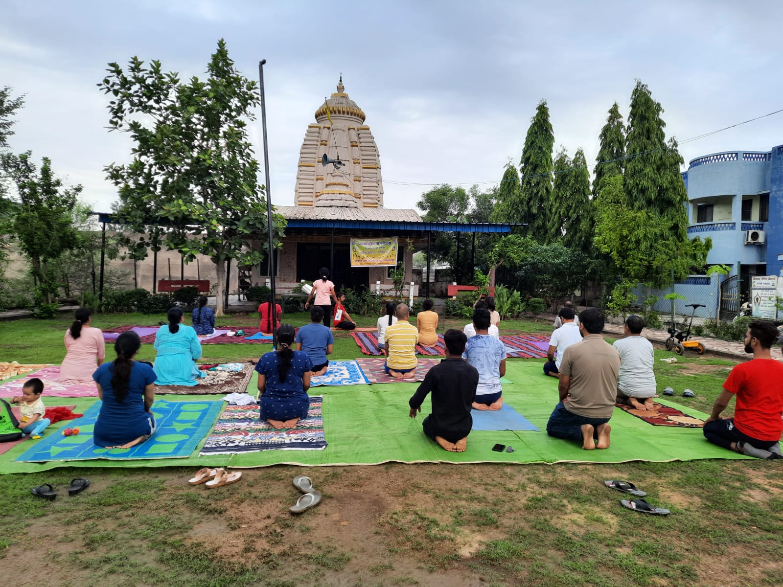 Aditya Birla - Yoga Day by TriangularDots